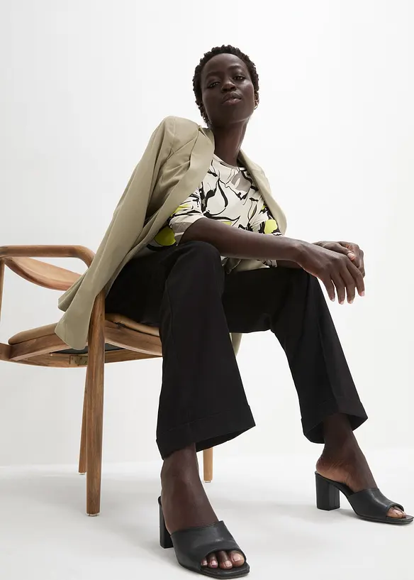 Maglia in fantasia floreale, bonprix