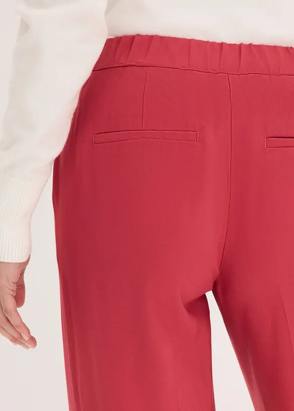 Pantaloni larghi leggeri con viscosa, bonprix