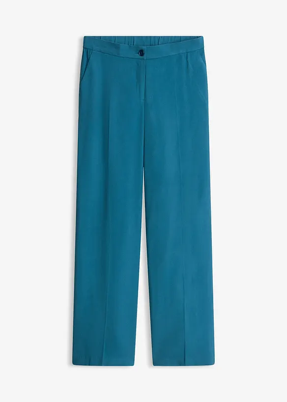 Pantaloni larghi leggeri con viscosa, bonprix