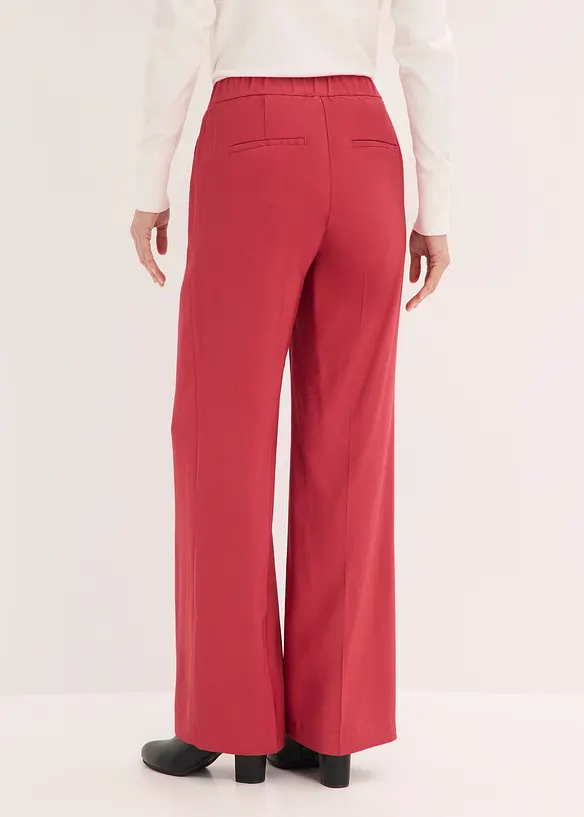Pantaloni larghi leggeri con viscosa, bonprix