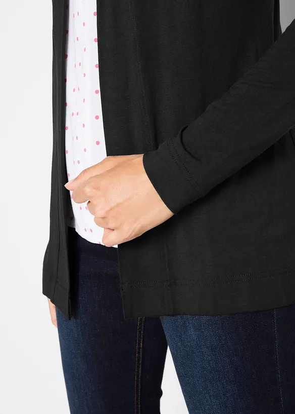 Cardigan in maglina di morbida viscosa, bonprix