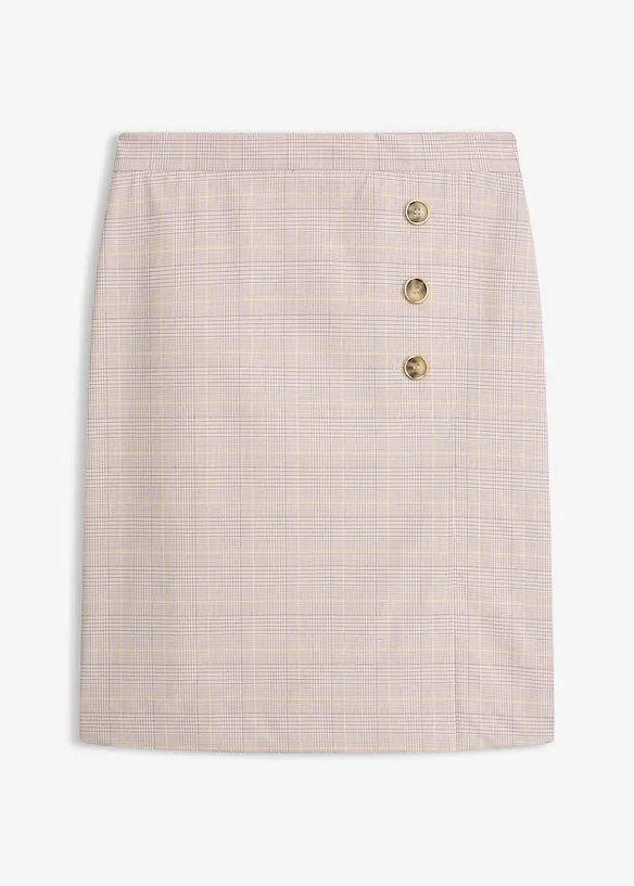 Gonna longuette in principe di Galles, bonprix