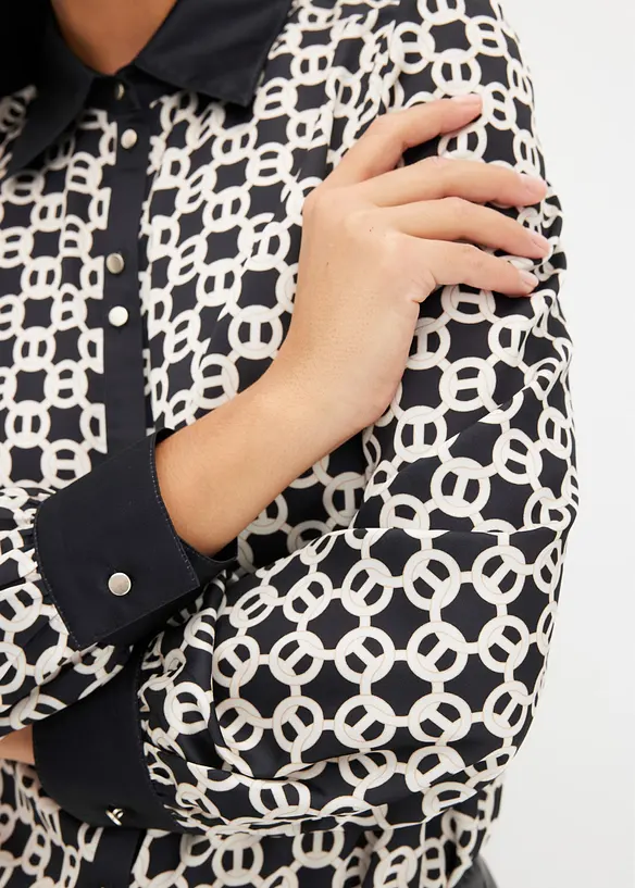 Camicetta in satin, bonprix