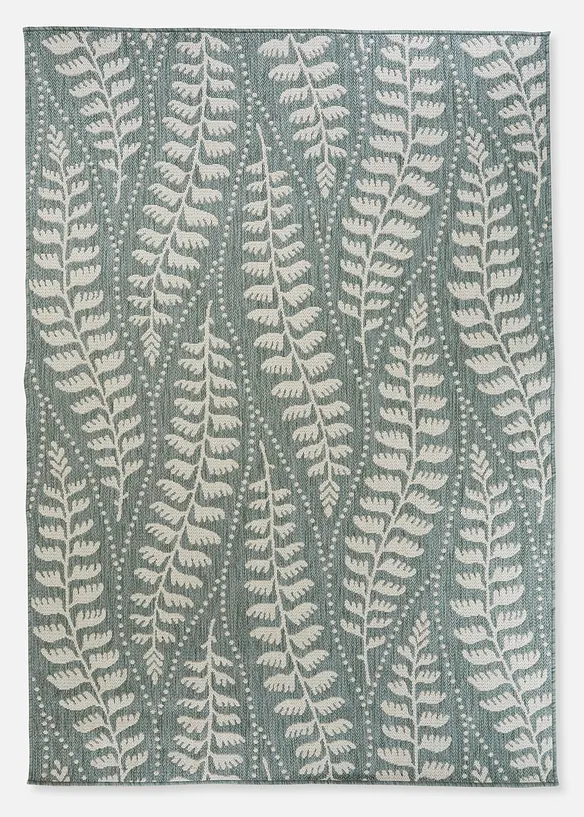 Tappeto da interno ed esterno con motivo floreale, bonprix