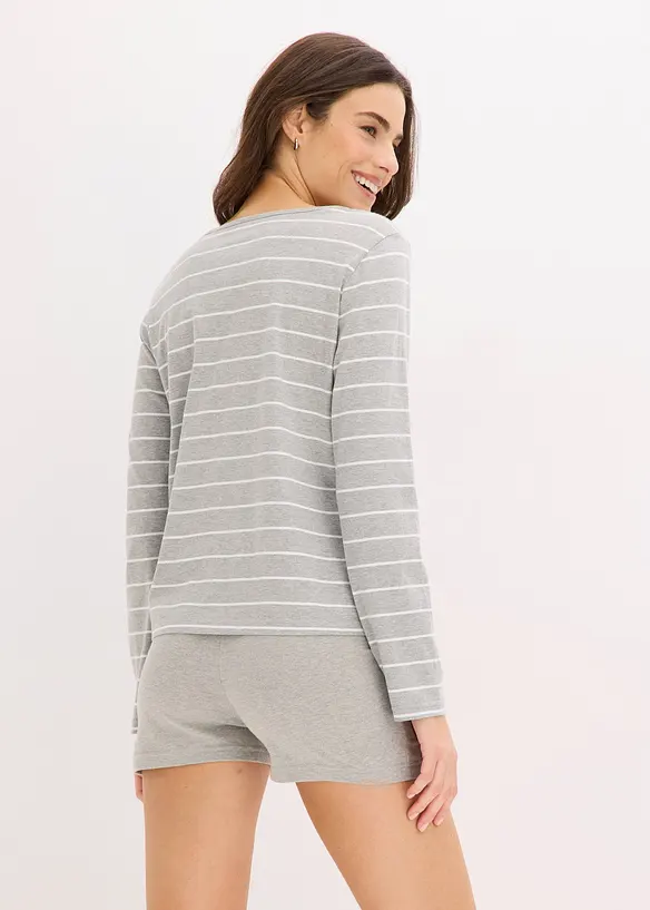 Pigiama con pantaloncini, bonprix