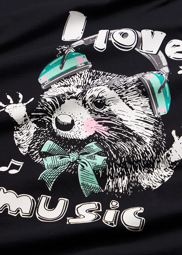 Camicia da notte corta in puro cotone biologico, bonprix