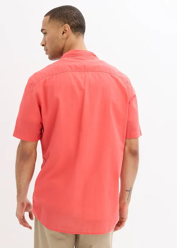 Camicia a maniche corte in puro cotone, bonprix