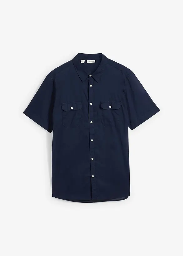 Camicia a maniche corte in puro cotone, bonprix