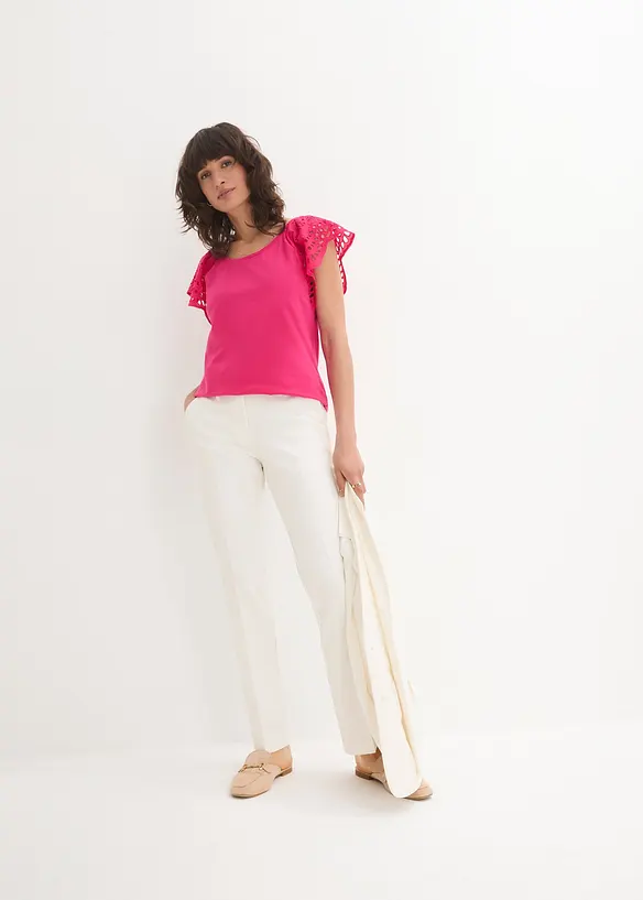 Maglia in misto cotone, bonprix