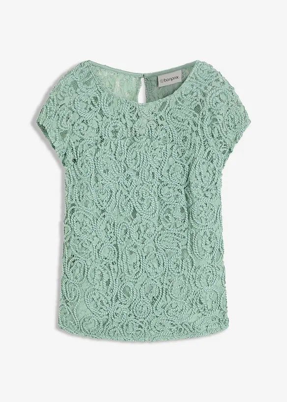 Blusa in pizzo, bonprix