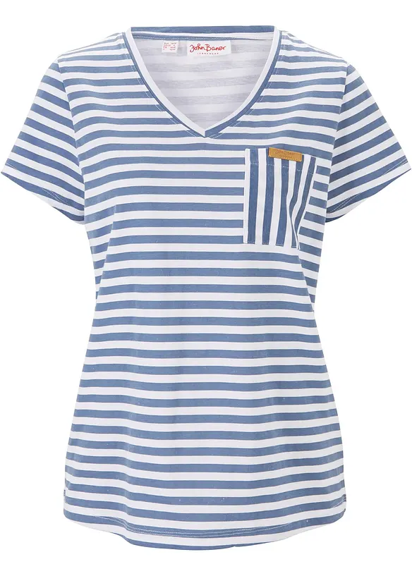T-shirt a righe, bonprix