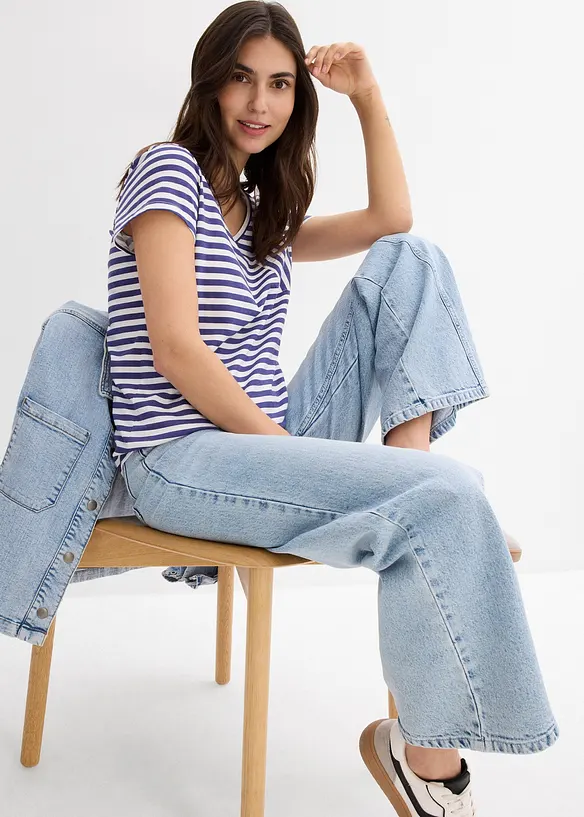 T-shirt a righe, bonprix