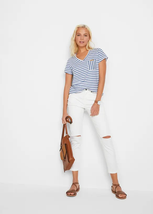 T-shirt a righe, bonprix
