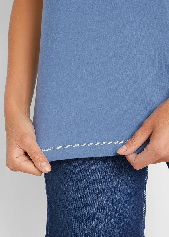 T-shirt in puro cotone, bonprix