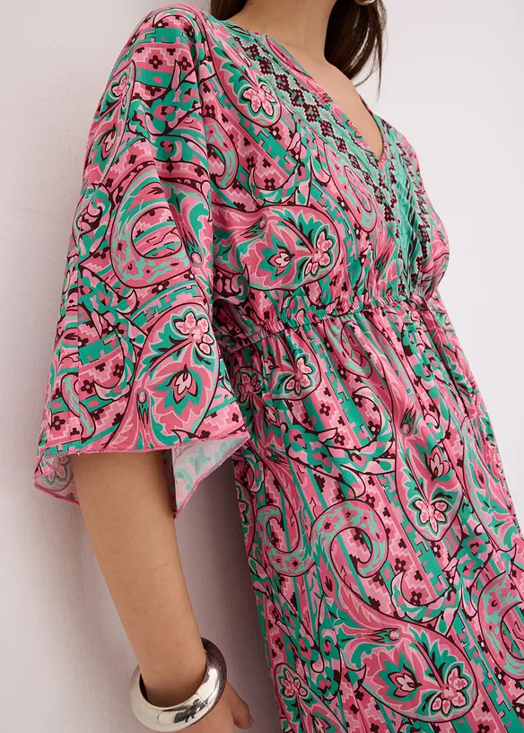 Abito lungo in viscosa fluida, bonprix