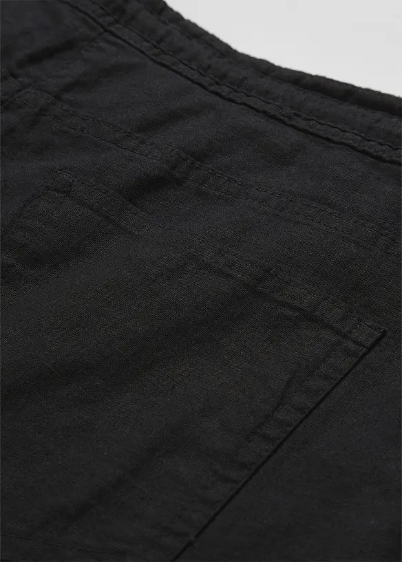 Pantaloni a palazzo in misto lino, bonprix
