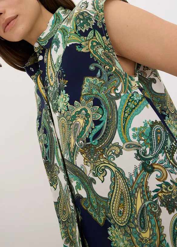 Camicetta fantasia in viscosa fluida, bonprix