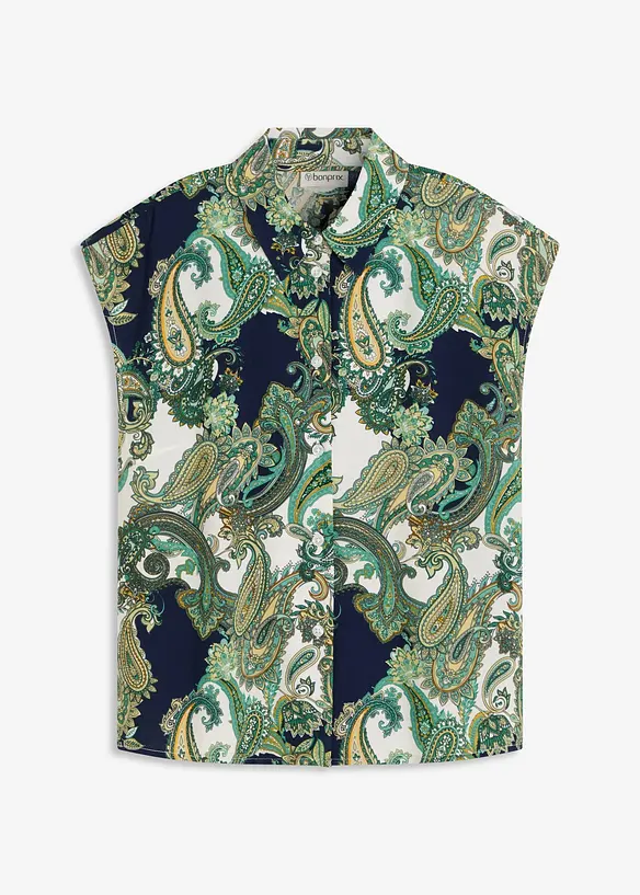 Camicetta fantasia in viscosa fluida, bonprix