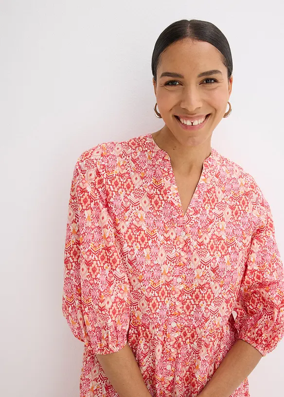 Abito midi in cotone leggero, bonprix