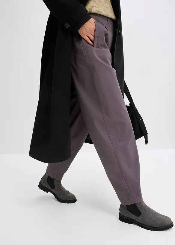 Pantaloni barrel, bonprix