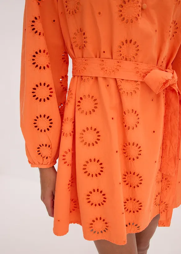 Abito chemisier in puro cotone biologico, bonprix