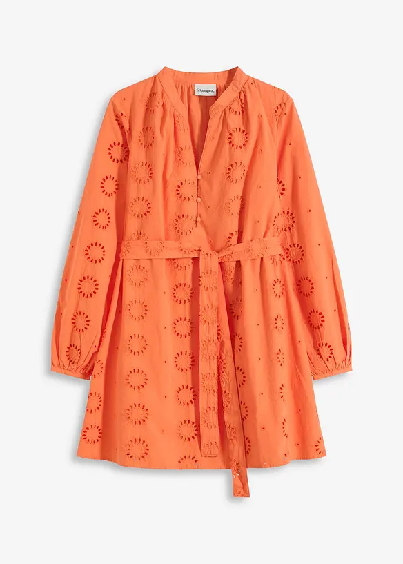 Abito chemisier in puro cotone biologico, bonprix