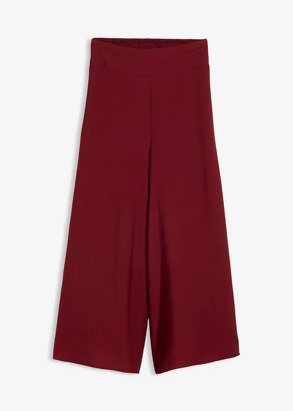 Pantaloni culotte in misto viscosa, bonprix