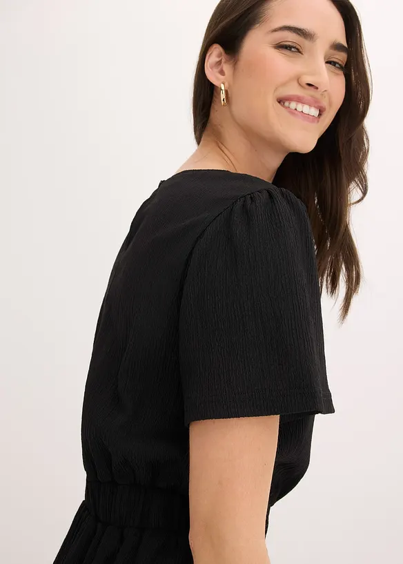 Abito svasato di jersey, bonprix