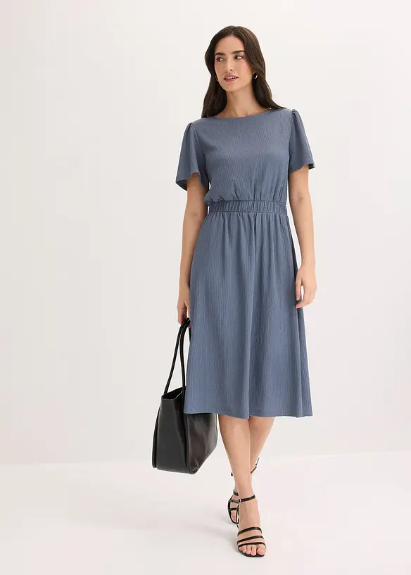 Abito svasato di jersey, bonprix