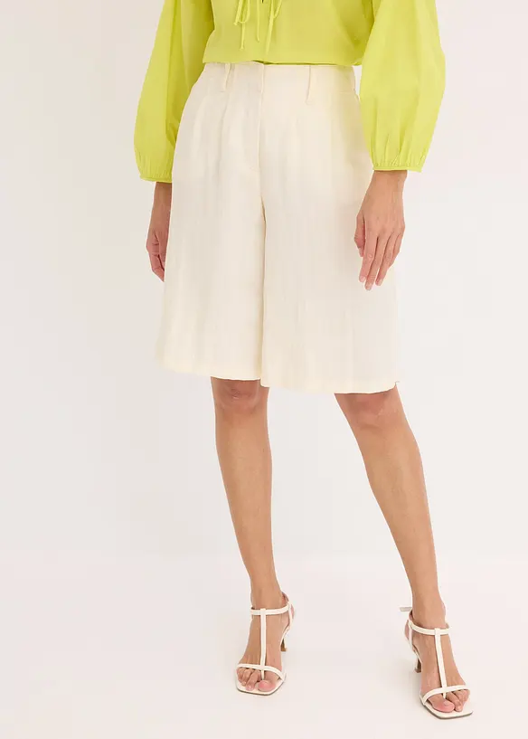 Bermuda in morbido misto viscosa, bonprix