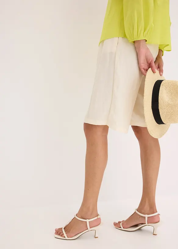 Bermuda in morbido misto viscosa, bonprix