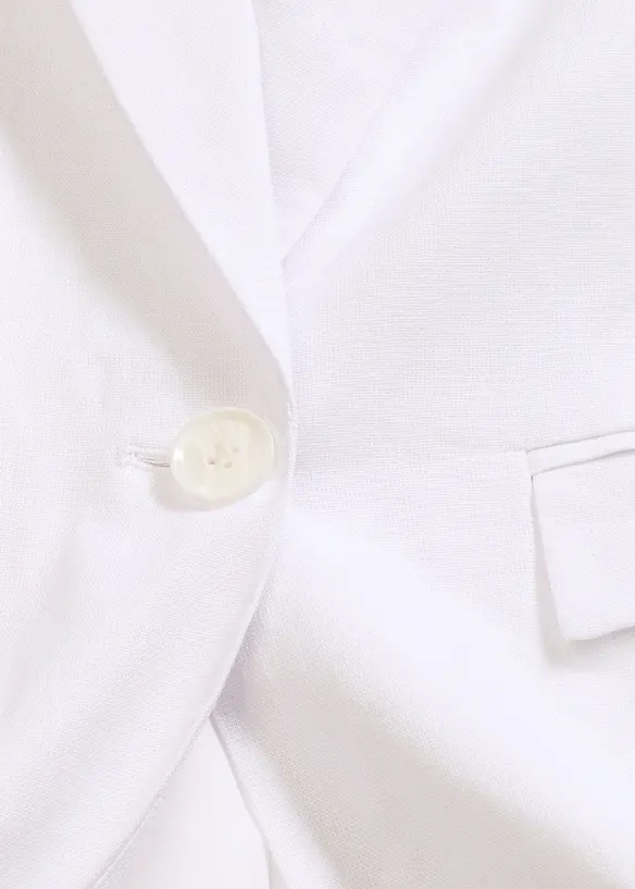 Blazer in misto lino, bonprix