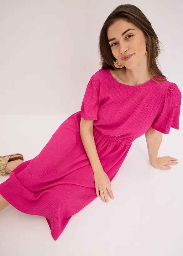 Abito svasato di jersey, bonprix