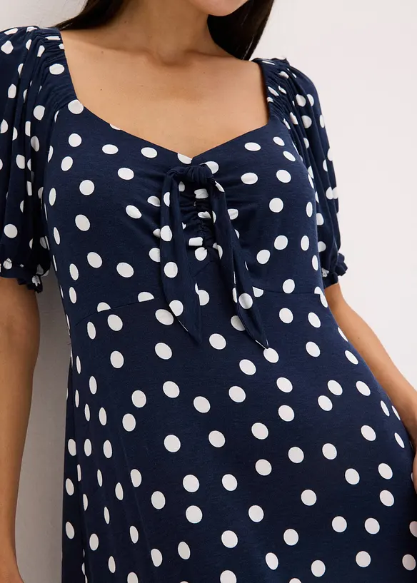 Abito midi in misto viscosa, bonprix