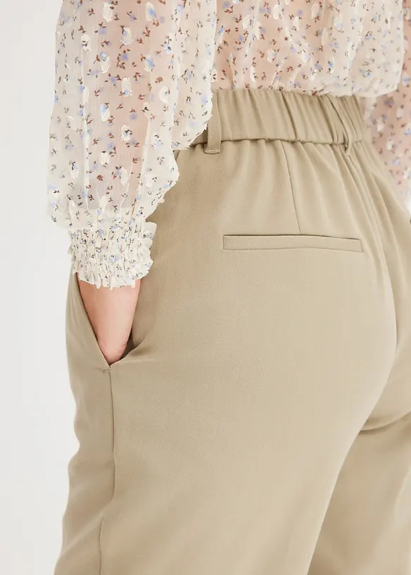 Pantaloni con vita comoda, bonprix