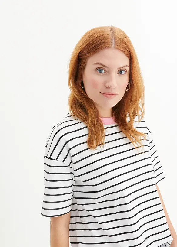 T-shirt in puro cotone biologico, bonprix