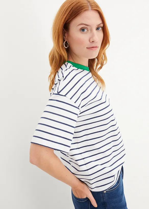 T-shirt in puro cotone biologico, bonprix