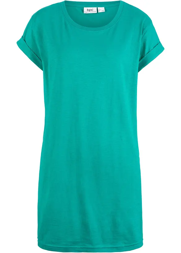 T-shirt lunga in puro cotone, bonprix