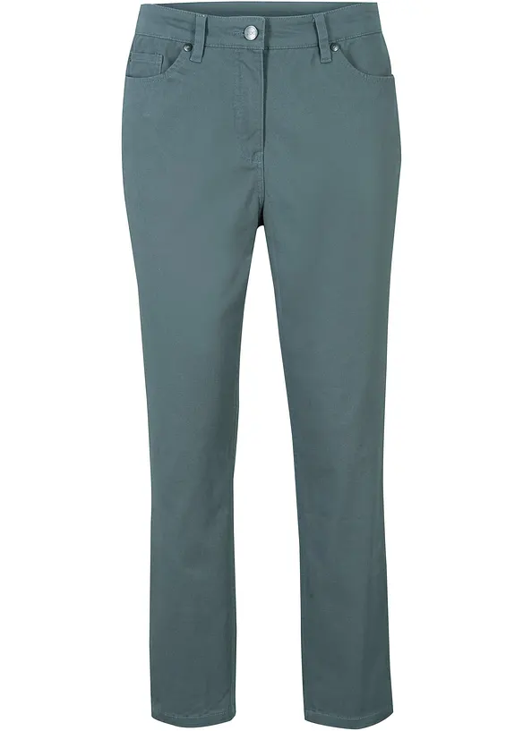 Pantaloni cropped a vita alta, bonprix
