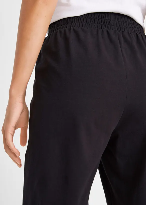 Pantaloni in jersey di misto cotone, bonprix