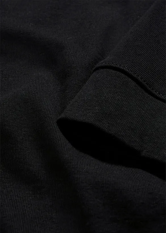 Maglia a maniche lunghe in puro cotone biologico, bonprix