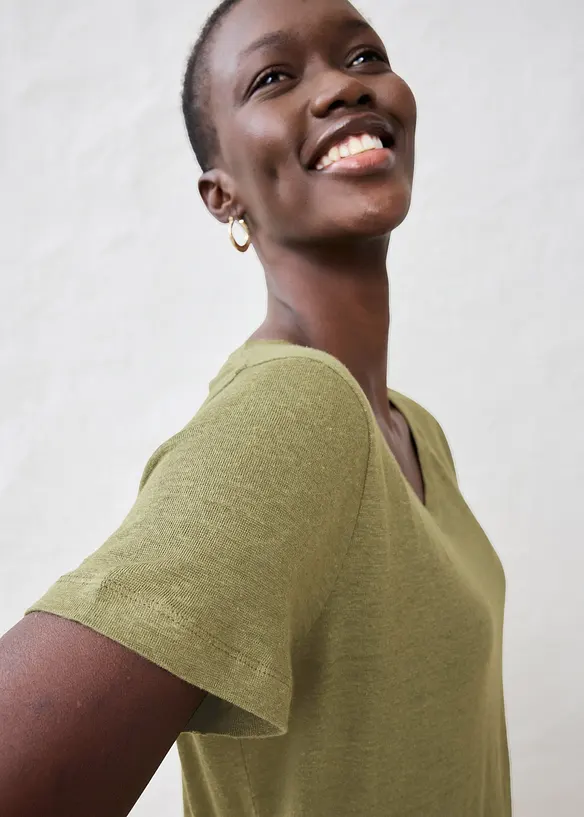 Maglia in puro lino, bonprix