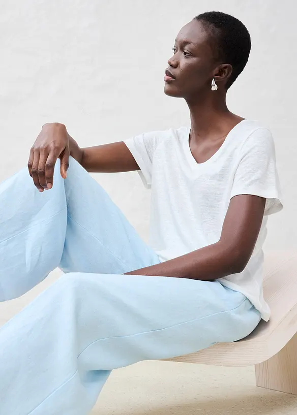 Maglia in puro lino, bonprix