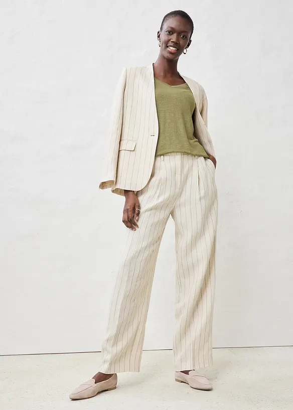 Maglia in puro lino, bonprix