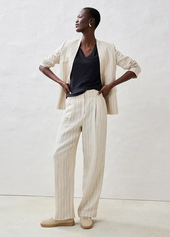 Maglia in puro lino, bonprix