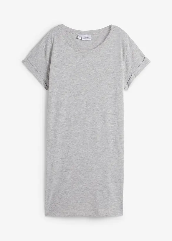 T-shirt lunga in puro cotone, bonprix