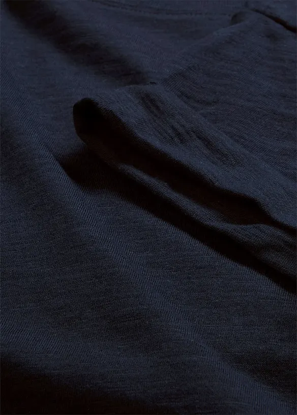 T-shirt lunga in puro cotone, bonprix