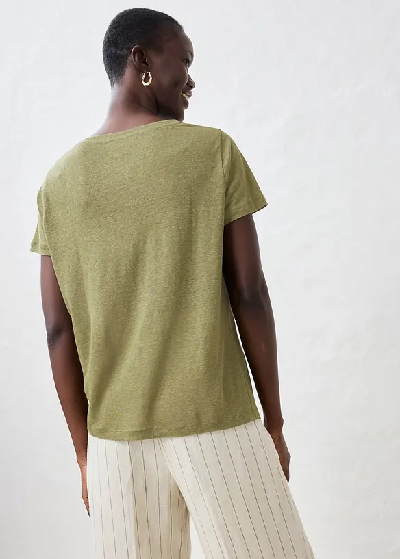 Maglia in puro lino, bonprix