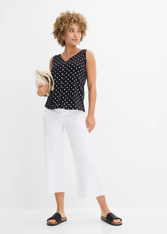 Top con bottoni, bonprix