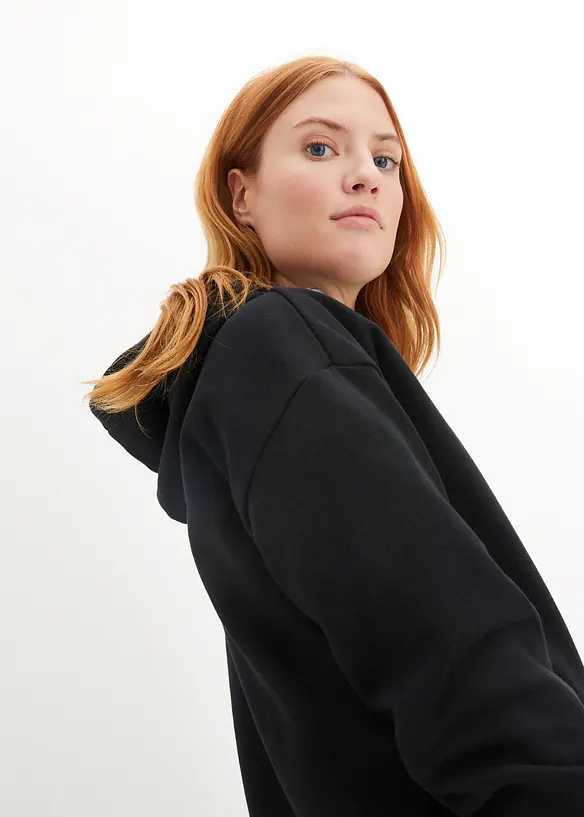 Felpa oversize con cappuccio, bonprix